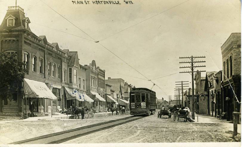 Main Street, Hortonville, ca. 1911