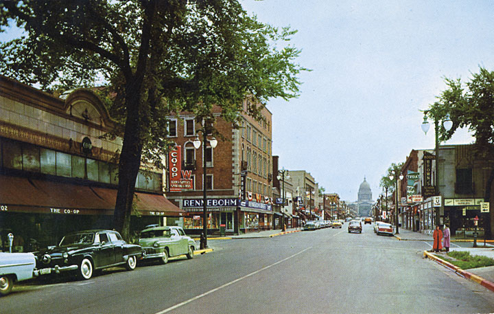 State Street, Madison, 1950-1960.
