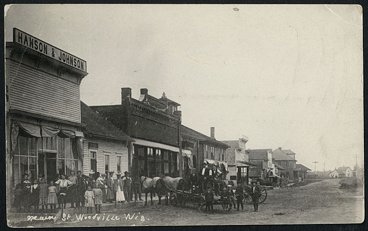 Main Street, Woodville, ca. 1900