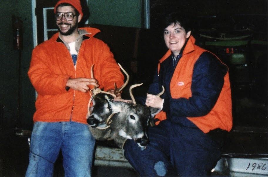 Zinsli Deer Hunt Spencer, Marathon County, 1986.