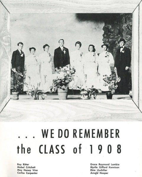 Crandon high school yearbook 1958