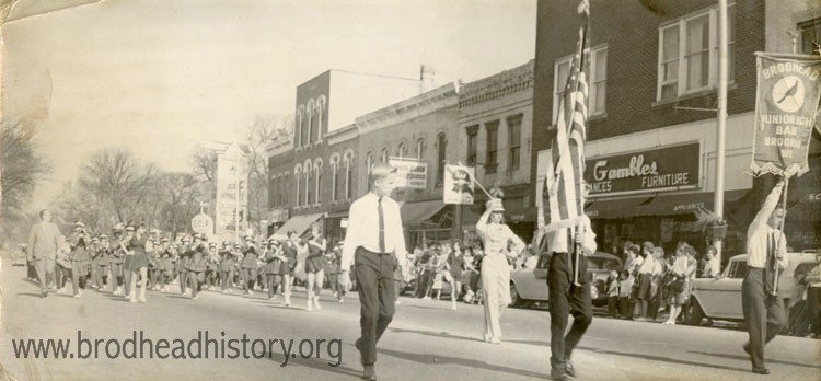 Brodhead junior high school marching band