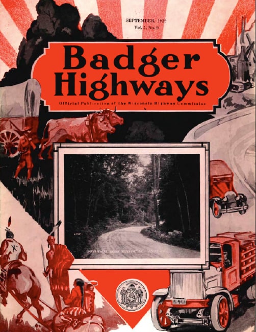 Badger Highways, September 1919. 