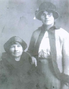 Bertha Herman and daughter Christine Henk.