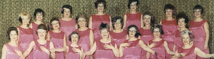 Chippewa Valley Sweet Adelines, 1969.