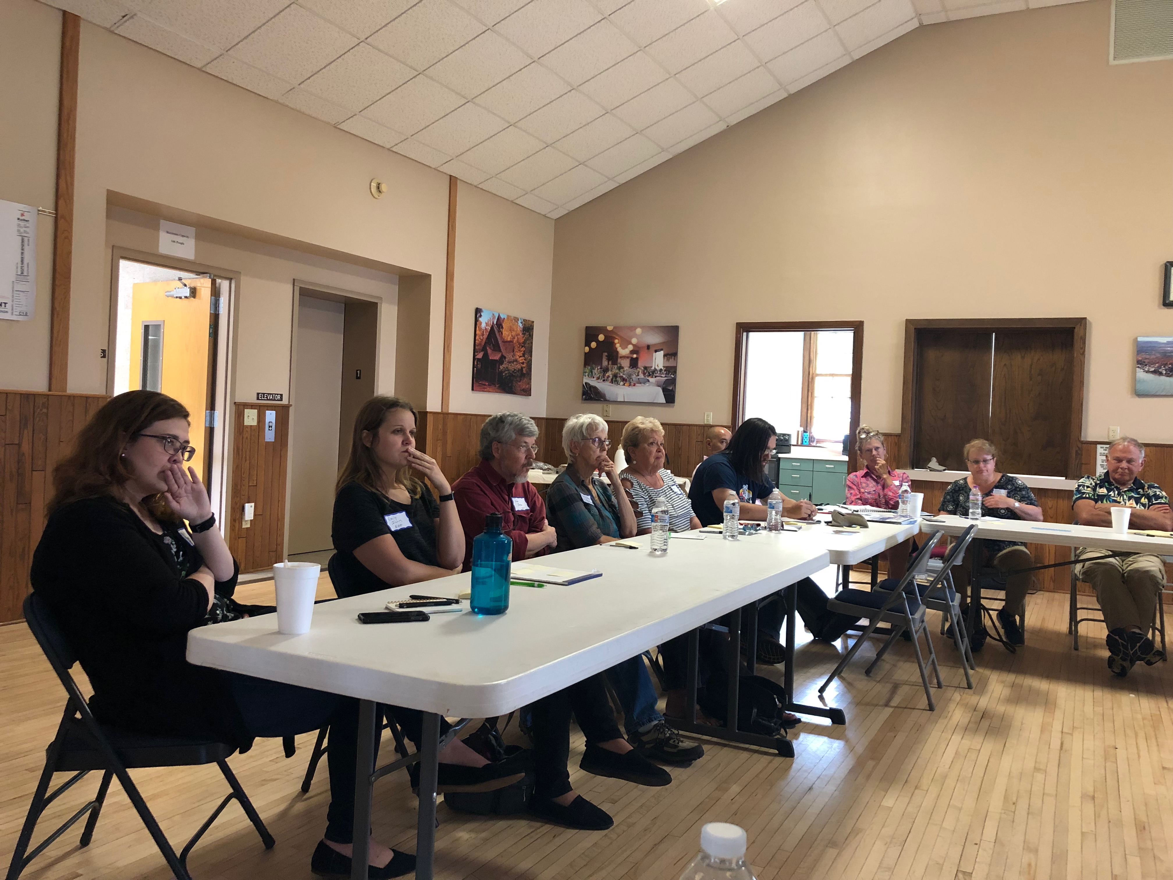 Community conversation participants. Heritage Alliance of Door County. September 2019.