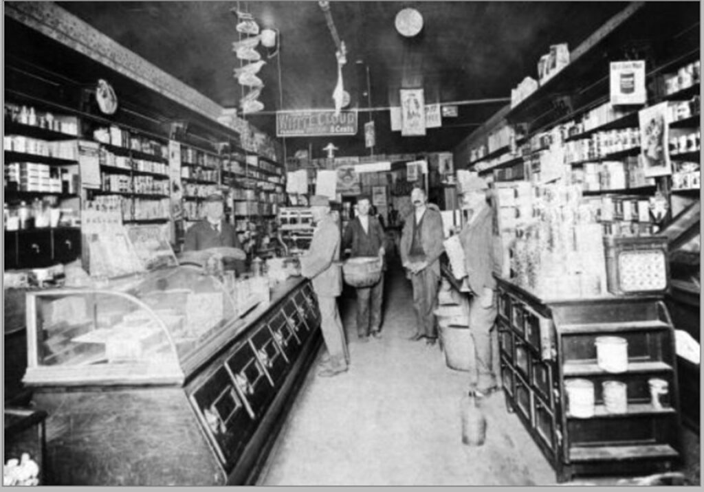 W. Grams Grocery, La Crosse, Wisconsin, 1900