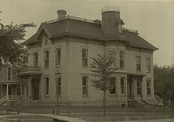 Franklin Street, West - Number 303 - Residence of Edward L. Memhard - G.J. Owen House
