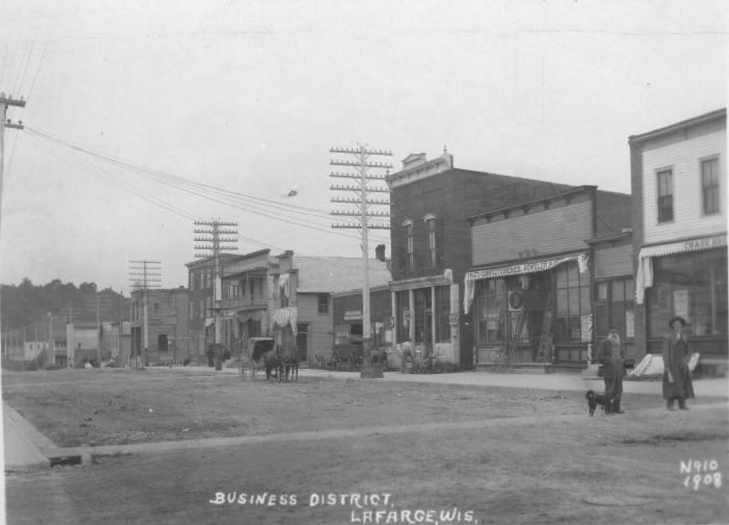 Travel Back in Time to La Farge Recollection Wisconsin