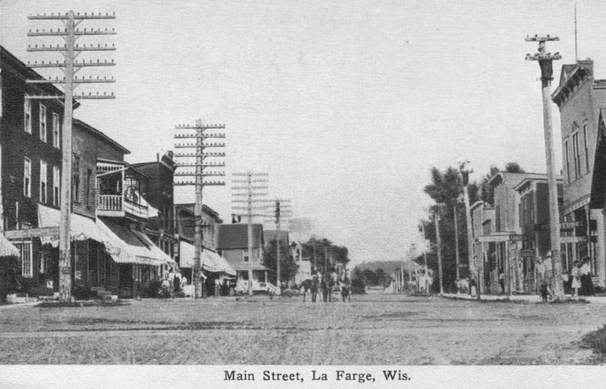 Travel Back in Time to La Farge Recollection Wisconsin