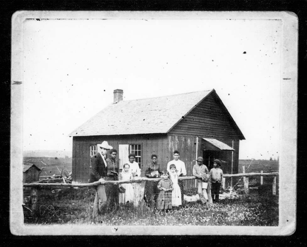 Image that is part of the archival papers of Charles Shepard and other residents of the Black settlement of Pleasant Ridge (now Beetown), Wisconsin