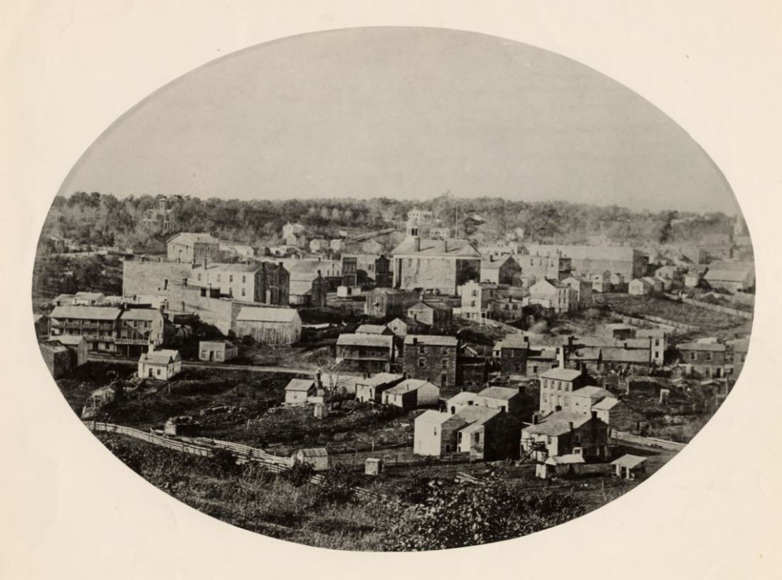 View of Mineral Point, 1864