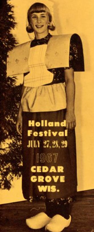 Holland Festival brochure, Cedar Grove, Wisconsin, July 27-29, 1967