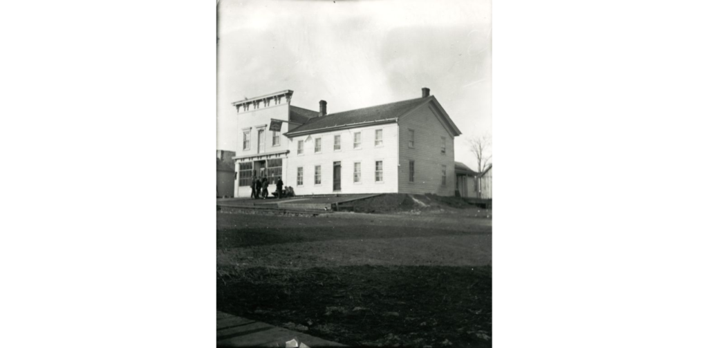 Linden Hotel, Linden, WI, ca. 1890-1910.