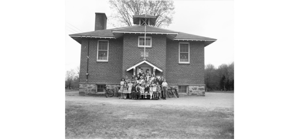 Oleson School-Town of Mosinee, Marathon County, WI, 1949.