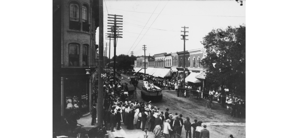 July 29, 1905: North Main Street, Oconomowoc, Parade