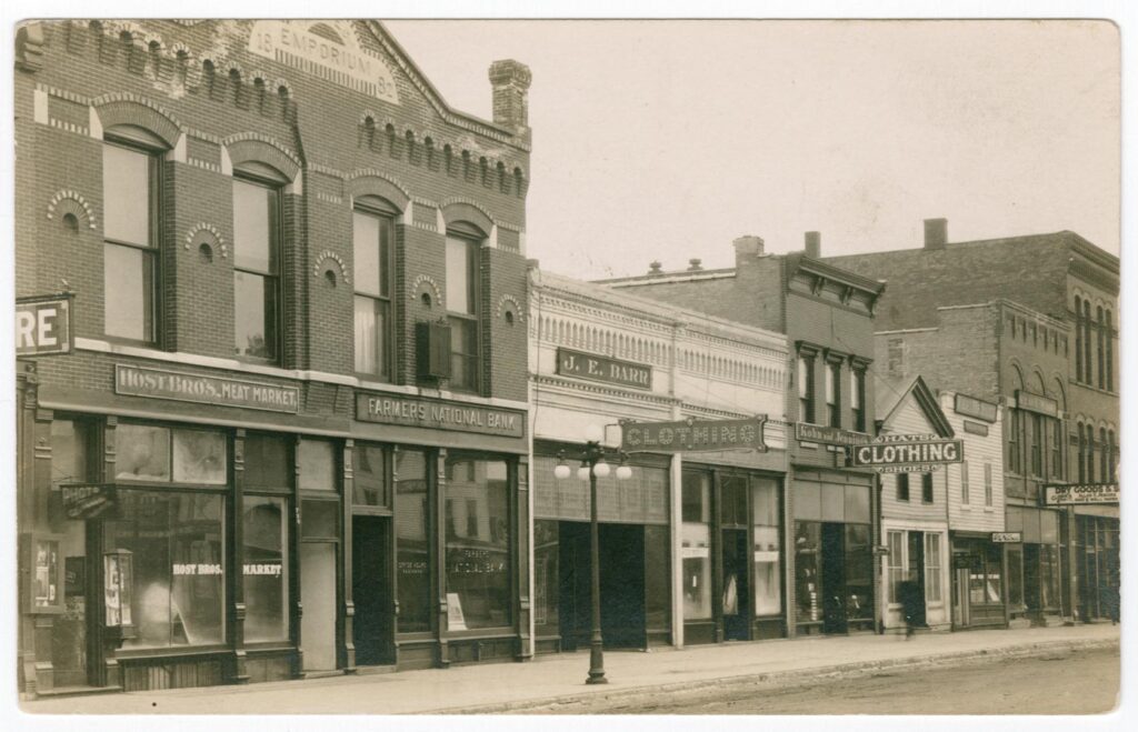 Main Street, south side, undated.