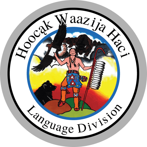 Hoocak Waazija Haci Language Division logo