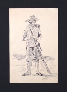 Theodore Roosevelt, 1898. Frank O. King.