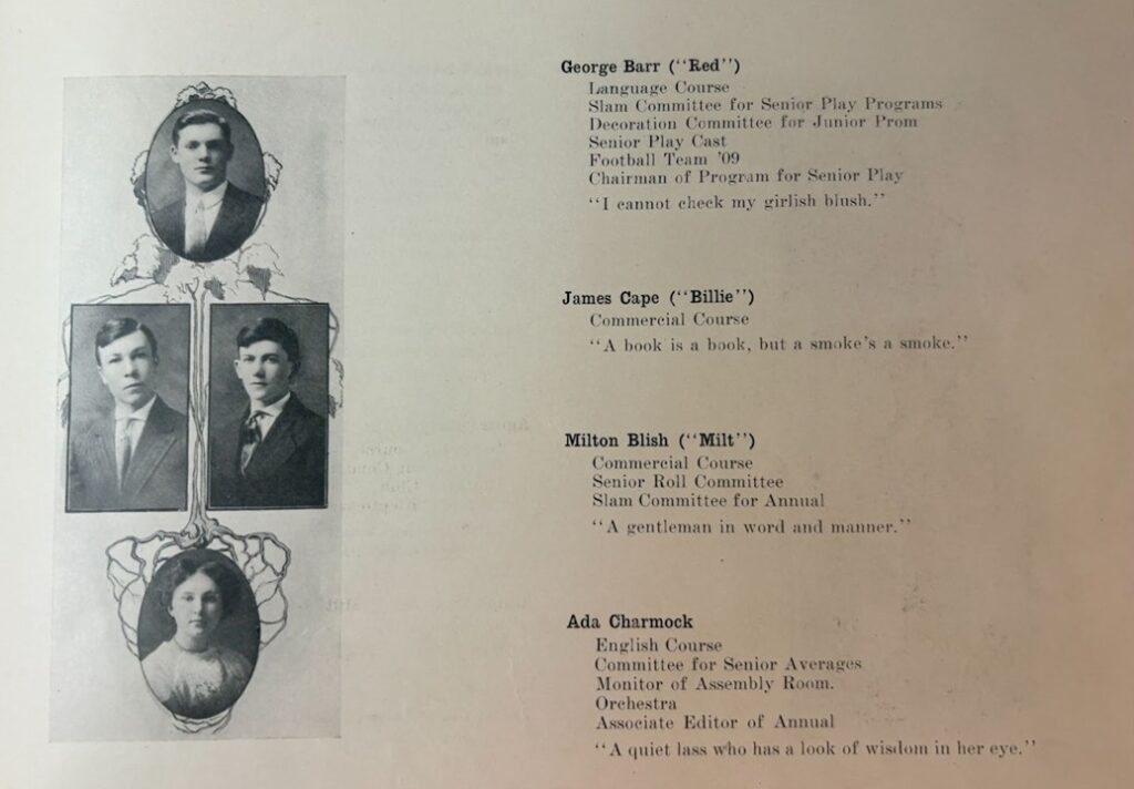 Racine High School yearbook