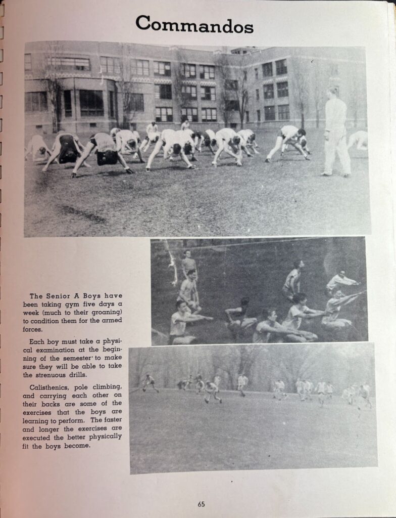 Racine High School yearbook